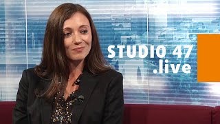 STUDIO 47 live  PRESSESPRECHERIN DORIS WIRTH ÜBER DEN NEUEN „GUTSCHEINBUCHDE SCHLEMMERBLOCK“ [upl. by Charters]