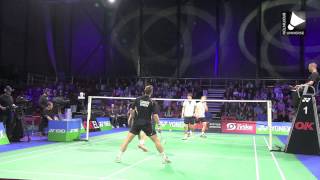 Danish Championships 2014 · MD Final  ConradKolding vs DaugaardChristiansen [upl. by Eastman682]