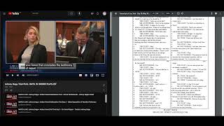 Couples react Depp vs Heard transcripts of the trial day 18 [upl. by Nordek]