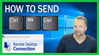 How to Send CtrlAltDel in Remote Desktop RDP [upl. by Virgilia273]