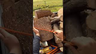 Friday Firewood Processing youtube youtubeshorts shorts husquvarna firewoodfriday fun [upl. by Valeria]