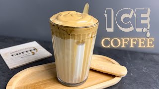 How to make Iced Coffee  Homemade Cold Coffee🧋Refreshing Summer Drink [upl. by Hawkins]