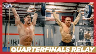 QUARTERFINALS RELAY  Roman Khrennikov amp Jorge Fernandez Full CrossFit Workout [upl. by Gnut81]