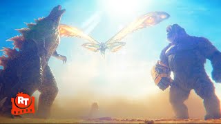 Godzilla x Kong The New Empire 2024  Godzilla vs Kong amp Mothra  Movieclips [upl. by Ijic]