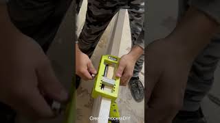 😮 Ryobi Door Hinge Kit  Quick Tip how to install a door hinge [upl. by Izabel971]