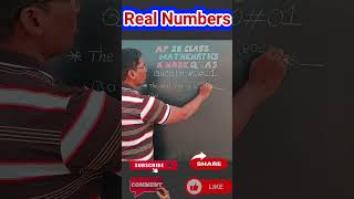 Real Numbers Problem No01 1 Marks Qs amp As  Target 🎯 100 out of 💯 Series 10th Class Maths [upl. by Liva]