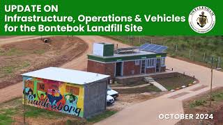 Update on Infrastructure Operations for the Bontebok Landfill Site [upl. by Dracir]