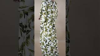 Deal Of The Day Botanical Smock Midaxi Dress Olive womensfashion plussizefashion onesizefitsall [upl. by Lenwood653]