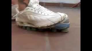 Nike Shox R4 White TL3 Dead O [upl. by Ytak]