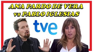 Ruptura de Ana Pardo de Vera con Pablo Iglesias a la que quiso colocar al frente de RTVE en 2018 [upl. by Eelreveb]