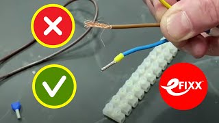 Ferrule crimping  An easy way to improve reliability of electrical connections [upl. by Nisay]