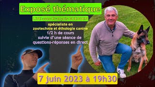 4e RDV LIVE  GÉNOTYPE amp PHÉNOTYPE exposé thématique en ÉLEVAGE CANIN amp questionsréponses en direct [upl. by Crooks]