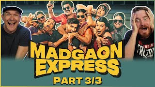 Madgaon Express MOVIE REACTION 33  Divyenndu  Pratik Gandhi  Avinash Tiwary [upl. by Ja]