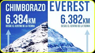 El CHIMBORAZO  ECUADOR la cima mas alta del mundo  Porque es mas alto que el monte Everest [upl. by Chapel492]