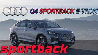 amazing Audi Q4 sportback etron 2022 [upl. by Piero32]