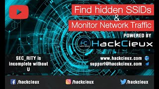 How to find hidden SSIDs and Monitor Network Traffic  Complete guide for absolute Beginners [upl. by Micki]