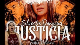 Natti Natasha amp Silvestre Justicia Official Video Reaccion [upl. by Gnok192]