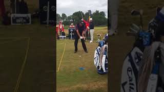 Phil Mickelson swing open golf Carnoustie [upl. by Brackely529]