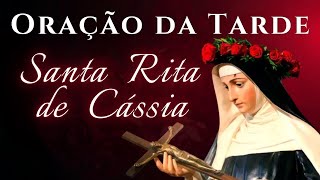 Oração da Tarde Com Santa Rita De Cássia  LIVE AO VIVO  Ademir Missão De Misericórdia [upl. by Lucias]