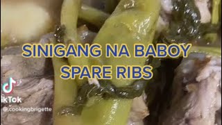 SINIGANG NA BABOYSPARERIBS [upl. by Bramwell]