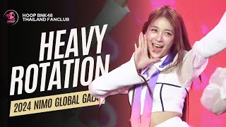 Hoop BNK48 Fancam  heavy rotation  2024 Nimo Global Gala  240406 4K [upl. by Washington]