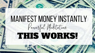 Manifest Money FAST  15 Minute Meditation [upl. by Hewie567]