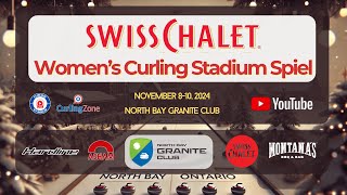 Zoe Schwaller vs Paulette Brown  Draw 2  Swiss Chalet Womens Curling Stadium Spiel 1 [upl. by Aiva]