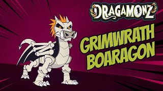 Boaragon Turns GRIMWRATH  EPIC BATTLES  Dragamonz [upl. by Ertnod50]