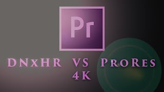 DNxHR vs ProRes GH5 UHD Video editing formats [upl. by Lalla804]