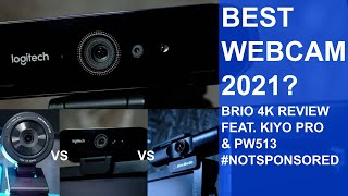 Best Webcam 2021 Logitech Brio 4K Review vs AVerMedia vs Razer bestwebcam 2021 logitech [upl. by Mahoney]