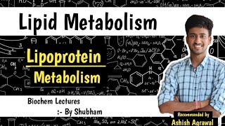 Lipoprotein Metabolism Chylomicrons Lipid Metabolism  Biochemistry Lectures [upl. by Dillie706]