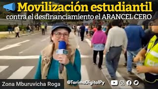 📣 Movilización estudiantil contra el desfinanciamiento el ARANCEL CERO [upl. by Itsud734]