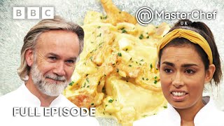 Monica Galettis Mushroom Tortellini Test  The Professionals  Full Episode  S13 E1  MasterChef [upl. by Esau79]