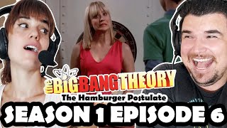 FIRST TIME WATCHING The Big Bang Theory Season 1 Episode 5 The Hamburger Postulate [upl. by Rima]