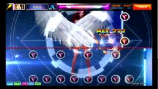 DJMAX TECHNIKA 3  Angel NM  BLACK Noteskin [upl. by Yeclehc]