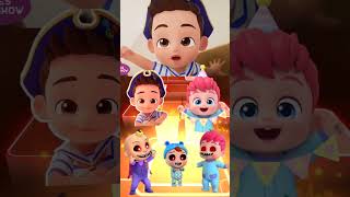 Bebefinn Pinkfong X Scary Boss Baby Coffin Dance Song Cover Tiles hop shorts 008 [upl. by Clippard]