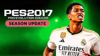 PES 2017 BEST PATCH 2024 AIO  الباتش الخرافي لتحويل بيس 2017 إلى بيس 2024 بمميزات أسطورية [upl. by Salguod554]