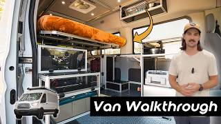 Ultimate Modular Marine Grade Camper Van Conversion For Sale  Detailed Tour [upl. by Paine265]