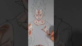 Dibujo de Vegeta ultra ego anime phonk dibujo dibujos dragonball dragonballz [upl. by Ebanreb423]