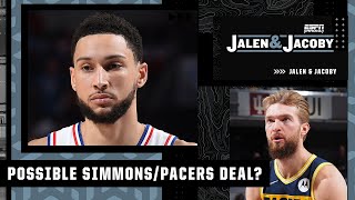 Could the Pacers be a trade partner for a Ben Simmons deal  Jalen amp Jacoby [upl. by Latty]