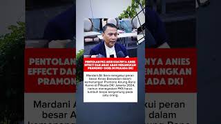 quotPKS Akui Peran Anies Menangkan PramonoDoel di Pilkada DKIquotshortvideo [upl. by Lertnahs463]