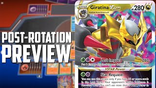 Giratina VSTAR POSTROTATION PREVIEW WITH DECK LISTS  Pokemon TCG [upl. by Waltner]