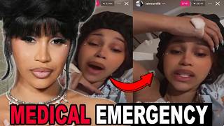 Cardi Bs Hospitalized For Medical Emergency What You Need to Know About Her Recovery [upl. by Boiney]