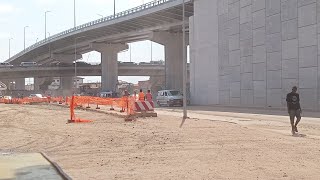 90 WORK DONE ON THE OBETSEBI LAMPTEY ROAD INTERCHANGE Project [upl. by Sane]