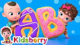 Learn ABC Song With Cookies  Kidsberry Nursery Rhymes amp Baby Songs [upl. by Leidba486]