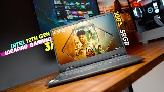 Lenovo Ideapad Gaming 3i 2022 Review  Intel 12th gen  RTX 3050 Ti  165Hz [upl. by Matelda896]