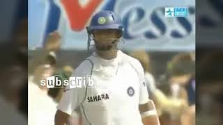 Rahul Dravid 1 runs of 100 balls ।। THE CRICKTUBE [upl. by Novled566]