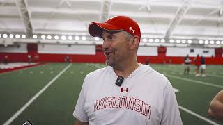 Mike Tressel Media Availability  Wisconsin Football  August 15 2024 [upl. by Resee]