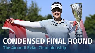 Condensed Final Round  2022 The Amundi Evian Championship [upl. by Garibull936]