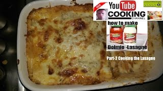 Dolmio Lasagne Part2 Cooking [upl. by Ahtram]